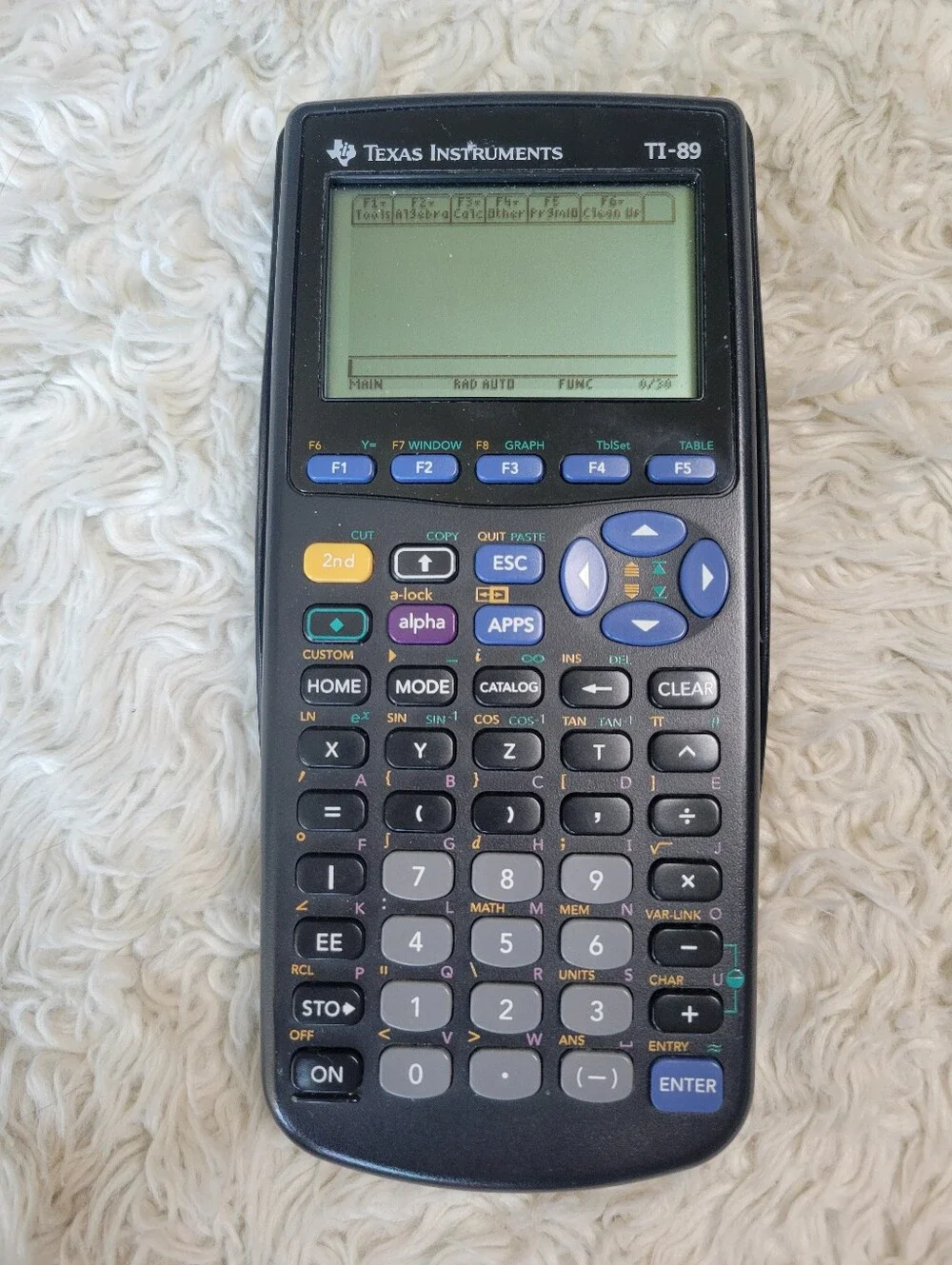 Texas Instruments TI-89 Advanced Graphing Calculator Tested Working - Picture 3 of 7